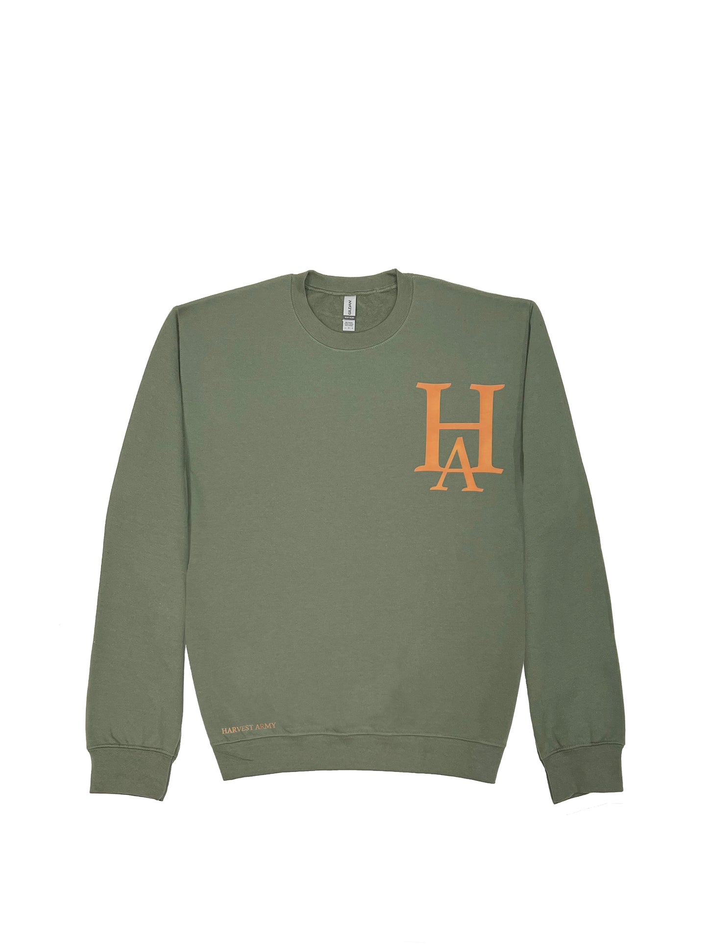 Harvest Army Crewneck Sweatshirt In Green