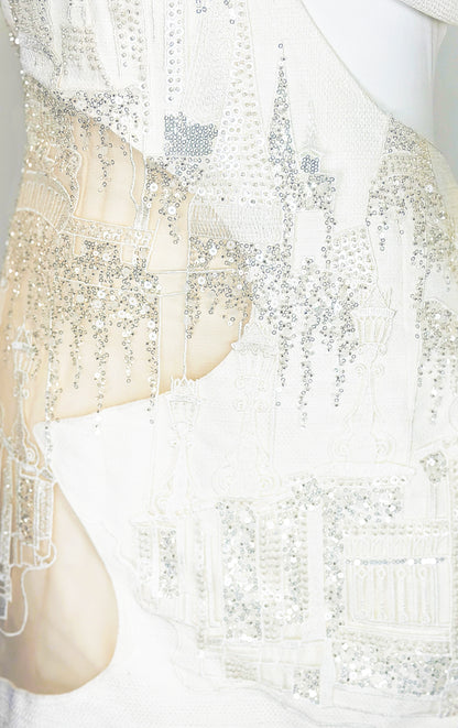 Embellished Jacket Dress Set